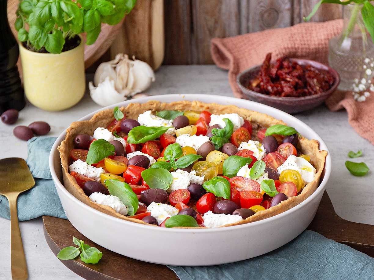 Italiensk paj med soltorkade tomater och ricotta Köket se