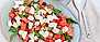 Grekisk sommarsallad med vattenmelon
