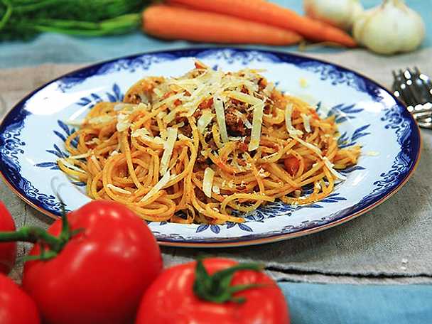 Paolos Spaghetti Bolognese Recept Från Kö