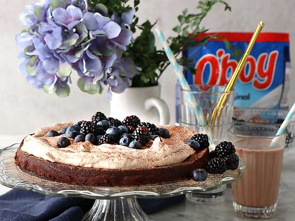 Kladdkaka Pa O Boy Recept Fran Koket Se