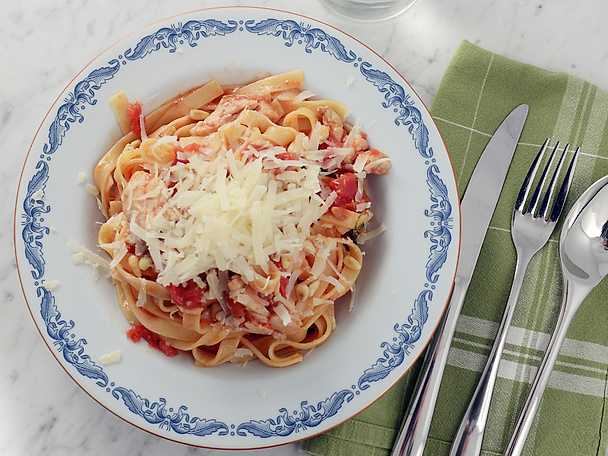 Paolos Pasta Med Kyckling Och Salvia Recept Från Kö 