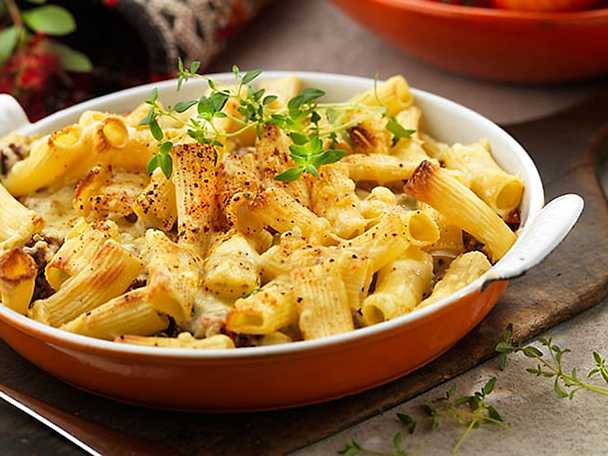 pasta g dl Köket.se  Pastagratäng från  Recept tacosmak med