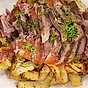 Agnello al forno con patate