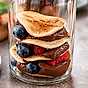 Bananpannkakor i burk ny