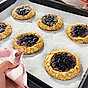Blåbärscookies ny