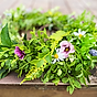 Blomsterkrans midsommar