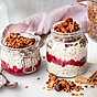 BOB Lyxig overnight oats med lingonsylt och kanelgranola utan produkt