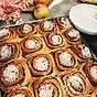 Briocherolls med äpple