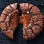 Brownie cookie med salt kola