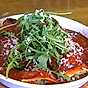 Cannelloni med svamp, färskost och oregano i tomatsås