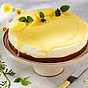 Cheesecake med vit choklad och citron