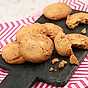 Chocolate chip cookies med jordnötter