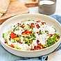Chopped salad med ranchdressing