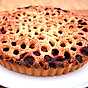 Christinas blackberry pie med basilika