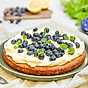 Citron- och mandelkaka med frosting