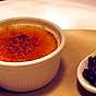 Creme brulèe med saffran och salmbär