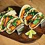Crispy chicken taco