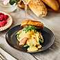 Egg royal burger med brioche