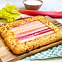 Galette med rabarber