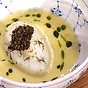 Gösquenell med oscietra-kaviar och beurre blanc