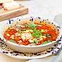 Grekiskt tomatsoppa med fetaost