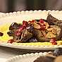 Grillad aubergine med curryyoghurt