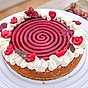 Hallongrottskladdkaka