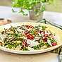 Italiensk sommarsallad med salsa verde