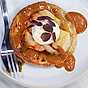 Kanelplättar med honungsbakat äpple