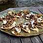 Kantarellbruschetta med parmesan