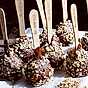 Kladdkakepops med godisgömma