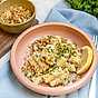 Krämig citron- och ricottapasta