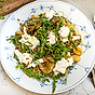 Krispig gnocchi med brynt salviasmör och stracciatella