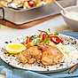 Kyckling med tzatziki och rostad potatis extra allt