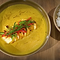Kycklingcurry med äpple och mango chutney