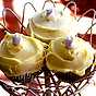 Leilas wedding cupcakes med vit choklad