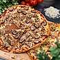 Libapizza i hawaii- och capricciosastil