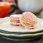 Macarons med mango
