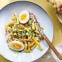Matvetesallad med ägg och tonfisk