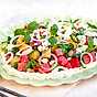 Melonsallad med feta och jalapeño
