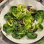 Mixsallad med ljummen tapenade