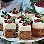 Mjuka pepparkaksrutor med citronfrosting