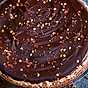 Mörk chokladkaka med chilifudge