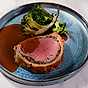 Oxfilé Wellington med stekt broccoli
