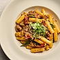 Pasta med koreansk köttfärssås