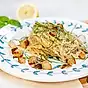Pasta med kronärtskocka och citron