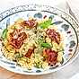 Pasta med sparris och prosciutto