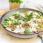 Pasta med trattkantareller och burrata