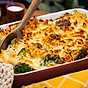 Pastagratäng – med kyckling och broccoli
