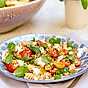 Pastasallad à la caprese